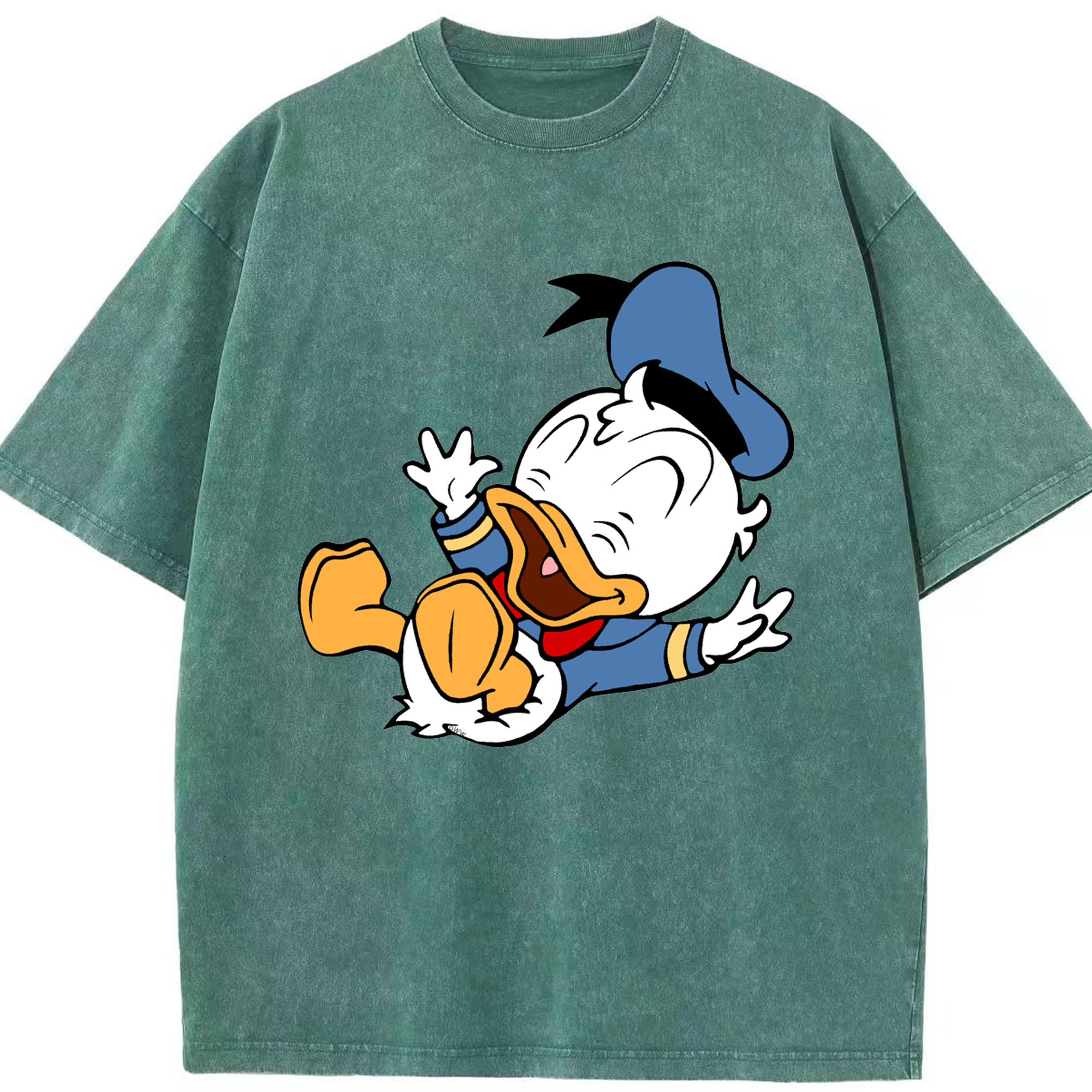 （画像用） ミッキーマウス Mickey Mouse 綿100% ヴィンテージ風 半袖Tシャツ（フロントプリント）
